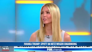 Ivanka Trump: Spott im Netz wegen verfehlter Umarmung