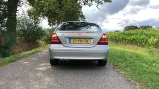 Mercedes c320 w203 straight amg exhaust