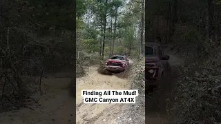 Driving the GMC Canyon AT4X  Through All the Mud!