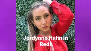 Jordynne Hahn in Red!