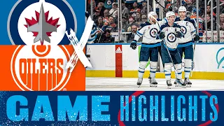 Edmonton Oilers vs. Winnipeg Jets - Game Highlights