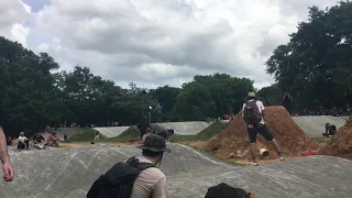 Larry Edgar - snapped stem at the rumble in richmond