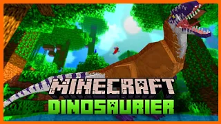 Ich überlebe 100 Tage auf einer Insel mit Dinosauriern in Minecraft TEIL 2