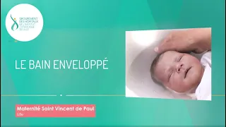 TUTO Maternité : le bain enveloppé