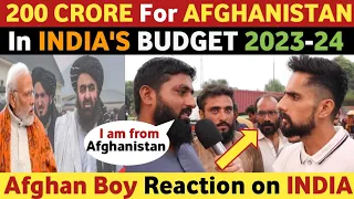 200 CRORE FOR AFGHANISTAN IN INDIA'S UNION BUDGET 2023-24 😮 | PAKISTANI REACTION ON INDIA REAL TV