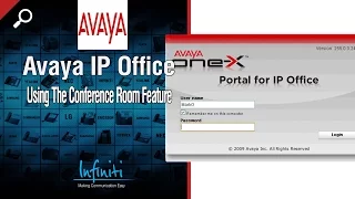 Using The Conference Room Feature in Avaya IP Office SoftConsole [Infiniti Telecommunications]