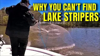 WHERE ARE THE STRIPERS? Striper Fishing in Freshwater can be Frustrating, UNLESS YOU KNOW THIS!