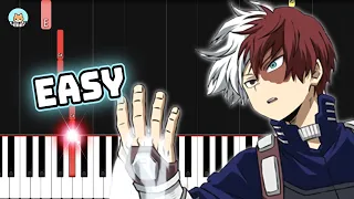 Boku no Hero Season 6 ED - "SKETCH" - EASY Piano Tutorial & Sheet Music