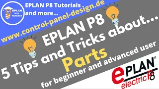EPLAN 5 Tips and Tricks😎. Parts Special