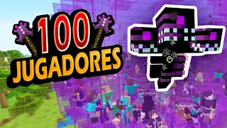 👉El Último En Sobrevivir Tormenta WITHER Gana $$$👈 Minecraft Reto