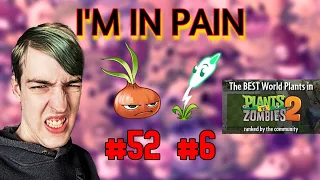 This Plants VS Zombies 2 Ranking Has Me In PAIN... (Community Ranked World Plants)