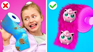 RICH VS BROKE TOYS || Amazing DIY Crafts and Funny Relatable Situations by Gotcha! Hacks