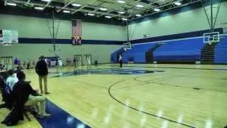 Siegel Freshmen Cheer Team Basketball Game