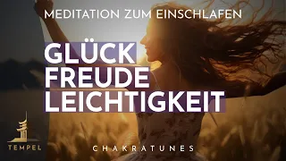 Schlafe ein mit einem Lächeln: Einschlafmeditation für Freude & Leichtigkeit