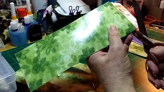 Harvesting Printed Paper from Tissue Box