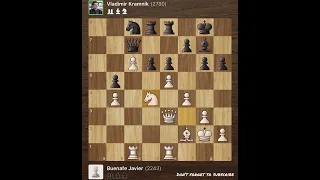 Burnafe Javier vs Vladimir Kramnik • It Open - Spain, 1998