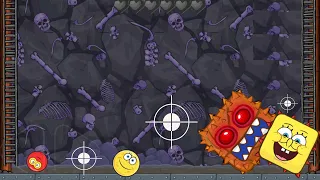 RED BALL 4 SPONGEBOB AMONG BALL &SUPER BALL 'FUSION BATTLE' with SPONGEBOB BOSS 3 & GOOMBA BOSS 5