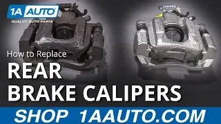 How to Replace Rear Brake Calipers On Any Car!