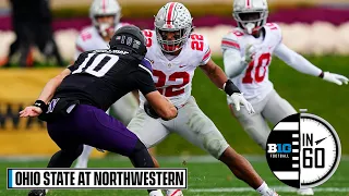 Ohio State at Northwestern | Nov. 5, 2022 | B1G Football in 60