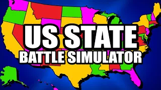 I Created A 50 State US Battle Simulator!