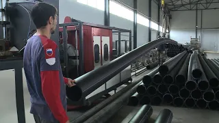 Завод по производству труб на Ставрополье заканчивает пусконаладочные работы
