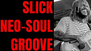 Slick Neo Soul Groove Jam Guitar Backing Track (E Minor)