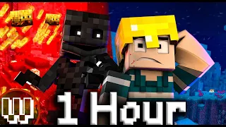 1 HOUR "LIAR" | Minecraft Wither Skeleton Song (Animated Music Video)