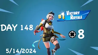 Day 148 of Playing Fortnite for a Year Straight (148/365) Zero Build