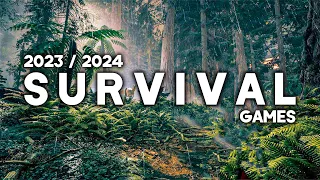 TOP 10 BEST NEW Upcoming Survival Games of 2023 & 2024 (4K 60FPS)