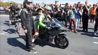 Kawasaki Ninja H2R Isle Of Man TT James Hillier [Full Video]