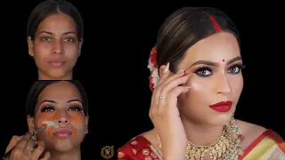 Winter HD Wedding Guest Makeup Step-by-Step Guide, Jaldi Makeup Explained In few Min @pkmakeupstudio