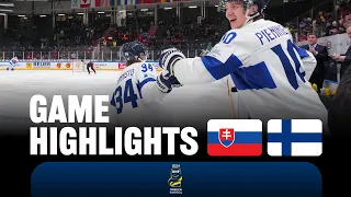 Highlights: Slovakia vs Finland | 2024 #WorldJuniors