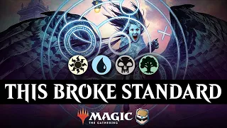 This standard combo is INSANE | conspiracy unraveller breach the multiverse deck mythic mtg arena