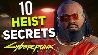 Cyberpunk 2077 - 10 SECRETS & TINY DETAILS You Missed in The HEIST