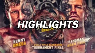 Adam Page vs. Kenny Omega | AEW Full Gear 2021 | Highlights |