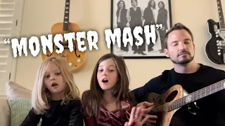 Daddy/Daughter Duet “Monster Mash” Bobby Pickett Acoustic Cover