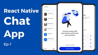 Complete Chat App | React Native UI | Ep 1