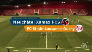 SLOTV: Match entre Neuchàtel Xamax FCS et le FC SLO