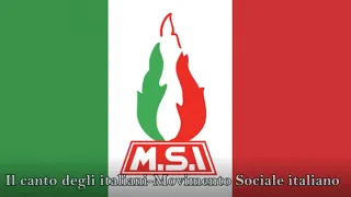 Canto degli italiani- Inno Movimento Sociale Italiano- Sub.esp