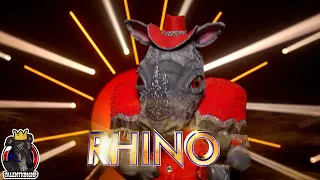 The Masked Singer 2023 Rhino Full Performance Top 7 S4E06