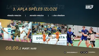 2023./2024. gada sezonas Latvijas čempionāta 3. apļa izloze