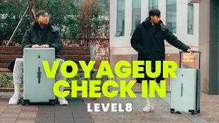 LEVEL8 Luggage Voyageur Check 28 Review (2024): 90% Perfection in Celadon