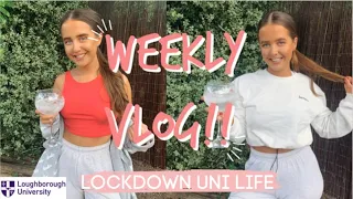 WEEKLY VLOG | WHAT STUDYING AT LOUGHBOROUGH UNIVERSITY FROM HOME IS LIKE| FINAL DEADLINES - TJ TWINS