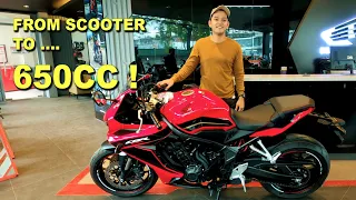 LUPET NG HONDA CBR650 BINILI NG TROPA NATIN #cbr650r #650cc #hondamotorcycles #bigbike