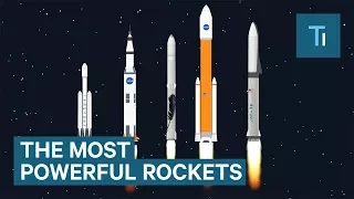 How NASA, SpaceX, And Blue Origin's Monster Rockets Compare