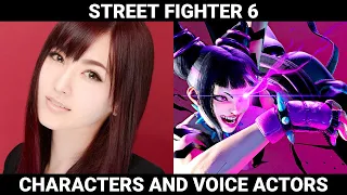 Street Fighter 6 | Characters and Voice Actors (English and Japanese)