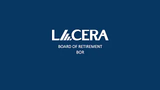 Board of Retirement Meeting | Wednesday, December 7, 2022