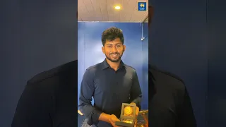 Kamindu Mendis received his ICC Player of the Match award from the ICC?