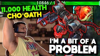 Tyler1 BREAKS Health Record on Cho'Gath | The BIGGEST Problem on the Rift | LoL Gameplay