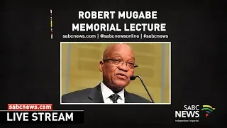 Jacob Zuma delivers the Robert Mugabe memorial lecture